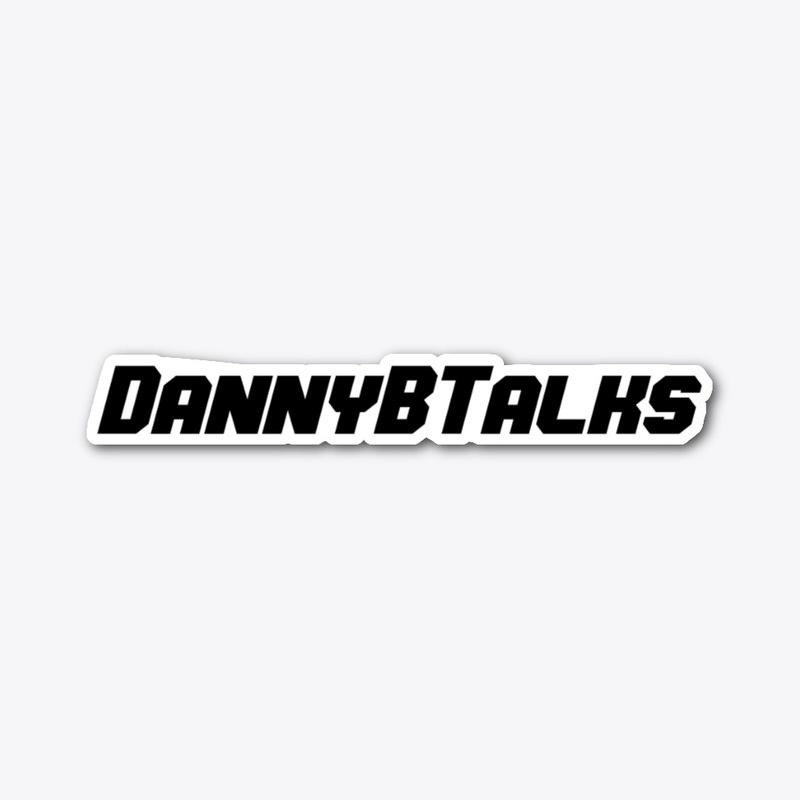 DannyBTalks Logo - Black